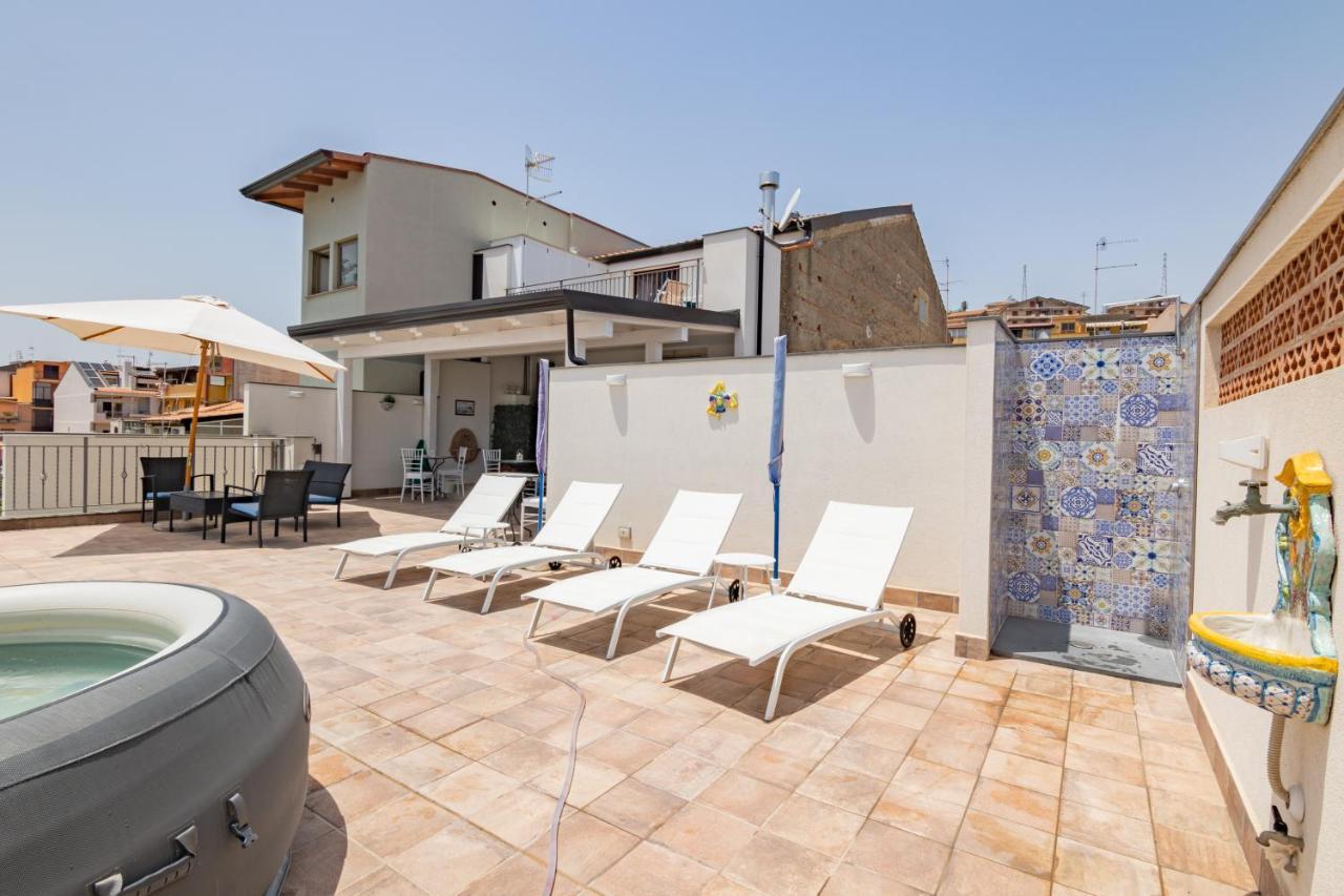 Ottocento Sul Mare Bed & Breakfast Nizza di Sicilia Exterior foto